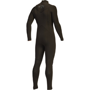 2022 Billabong Mens Absolute 5/4mm GBS Chest Zip Wetsuit Z45M18 - Black Hash